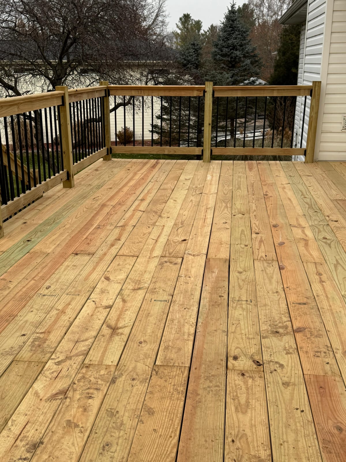 Deck construction and material selection